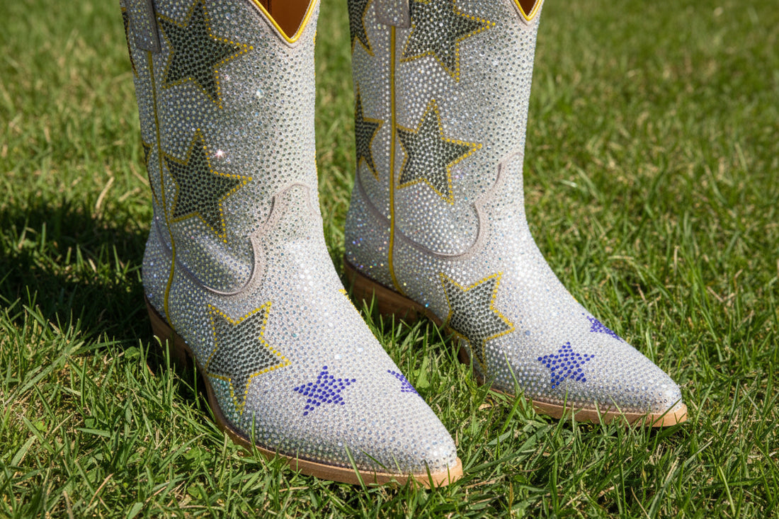 Rhinestone Star Cowboy Boots