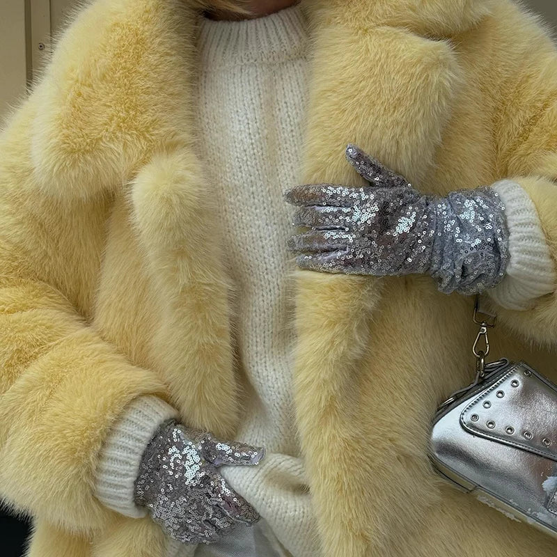 Faux Fur Winter Coat - Festigal