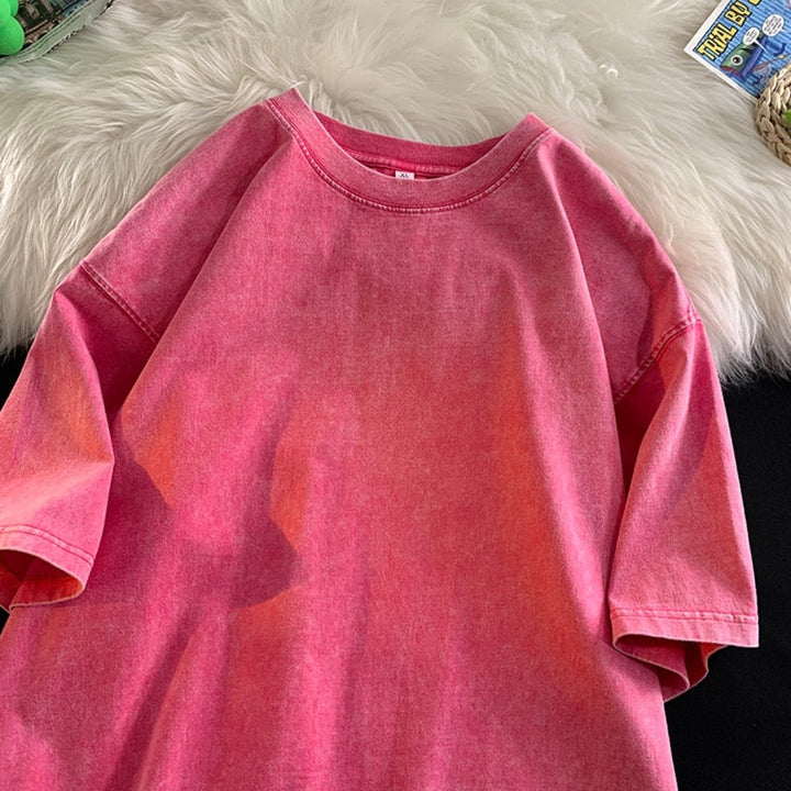 Oversized Acid Washed T Shirt - Festigal