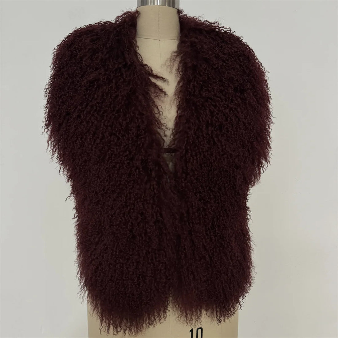 Mongolian Fur Halter Neck Top - Festigal