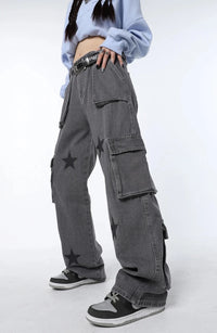 Star Baggy Cargo Pants - Festigal