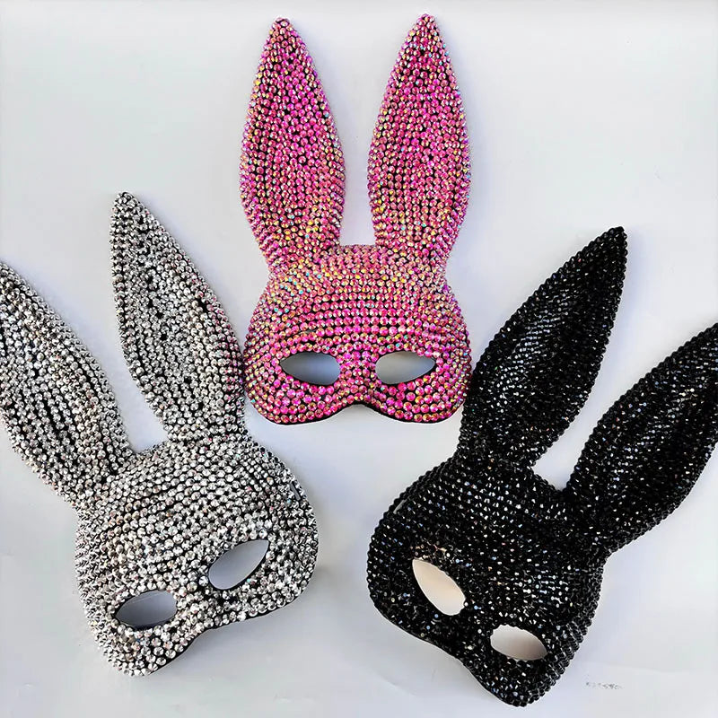 Sequin Bunny Mask