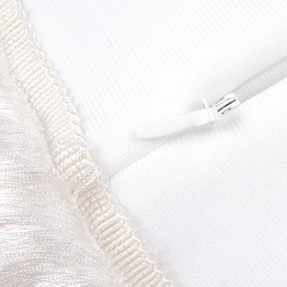 Gradient Top & Tassel Skirt Set - Festigal