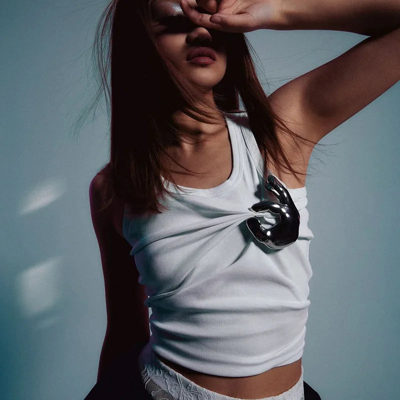 Hand Pinch Vest Top - Festigal