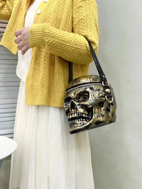 3D Skull Shoulder Bag