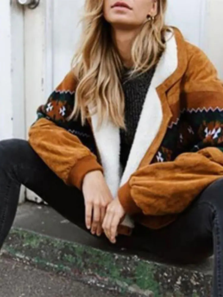 Midwest Style Cotton Lambswool Lined Jacket - Festigal