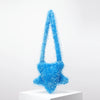 Faux Fur Star Crossbody Bag - Festigal