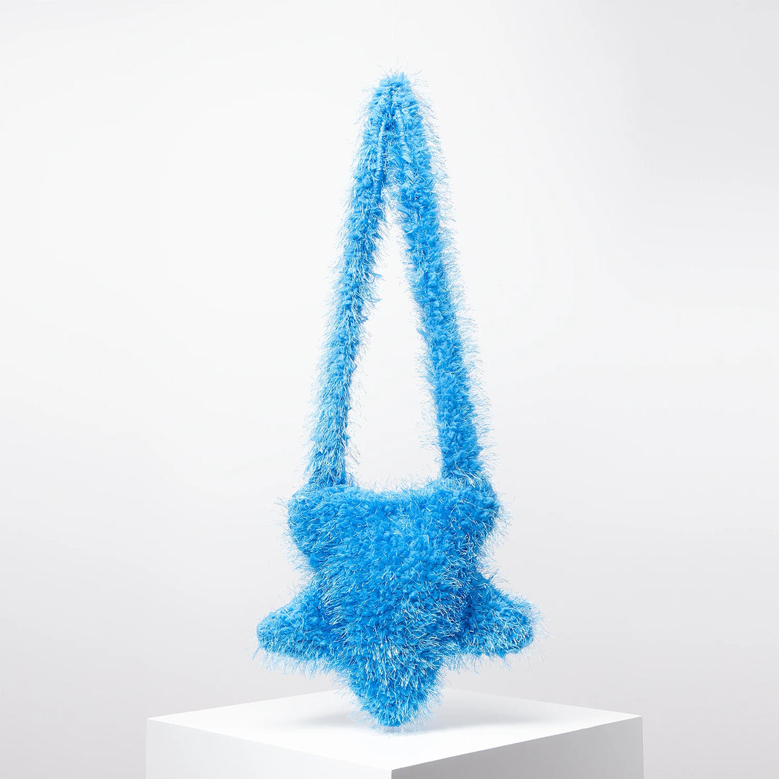 Faux Fur Star Crossbody Bag - Festigal