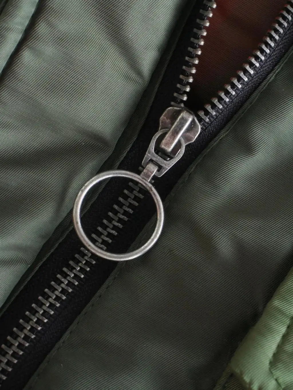 Indie Style Green Bomber Jacket - Festigal