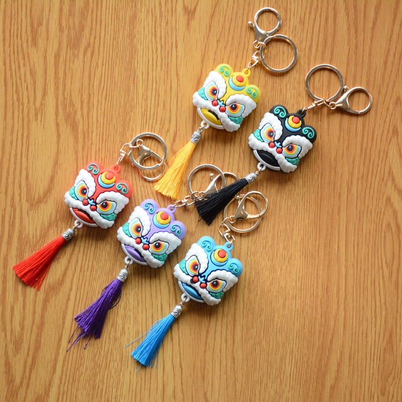 Lion Dance Keyring - Festigal