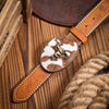 Horse Faux Leather Buckle Belt
