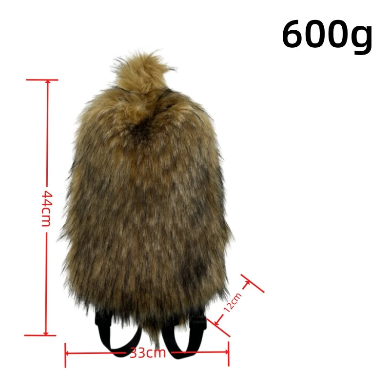 Faux Fur Backpack - Festigal