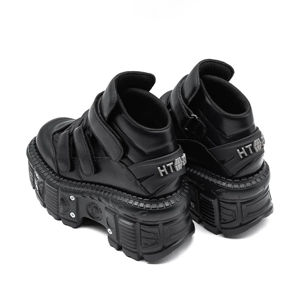 Black Platform Boots - Festigal