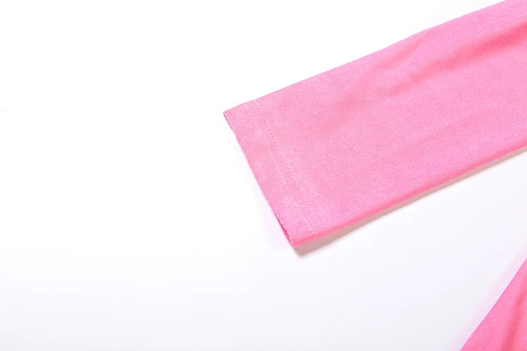 Fur Cut Out Wet Look Bodysuit