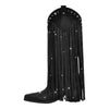 Rhinestone Tassel Cowgirl Boots