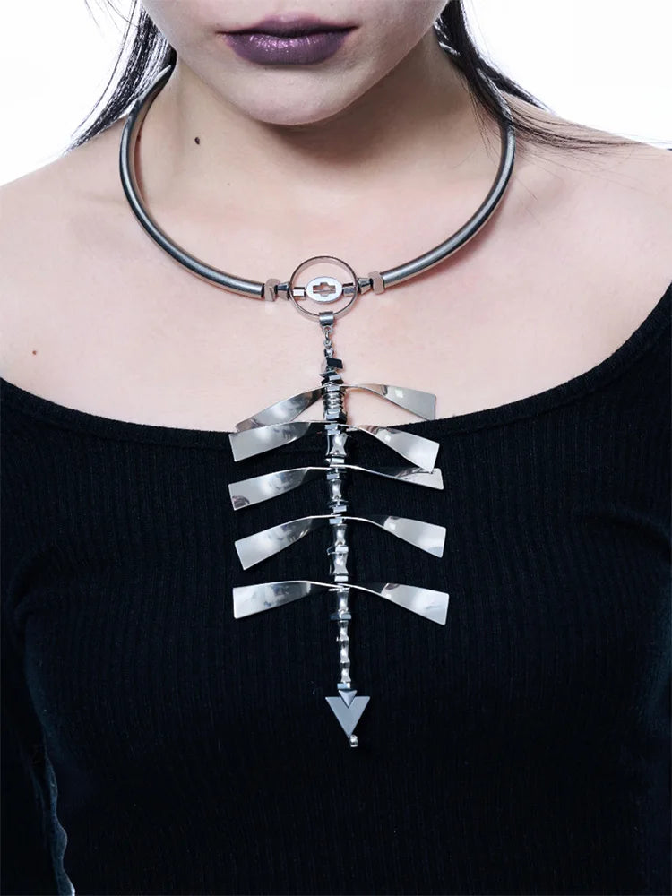Spine Cyberpunk Necklace - Festigal