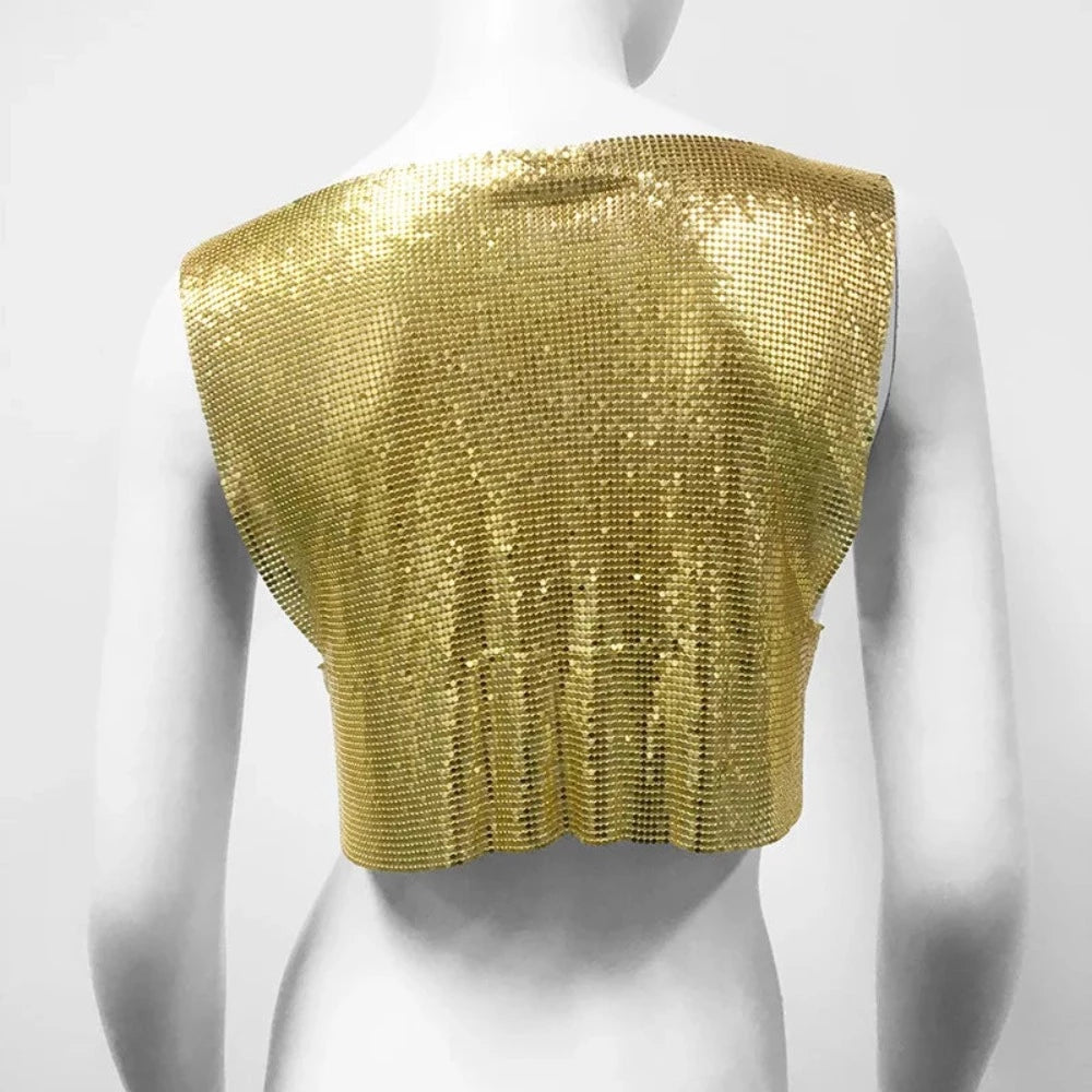 Chain Mail Crop Top - Festigal