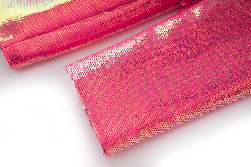 Glitter Sequinned Blazer Shorts Suit - Festigal