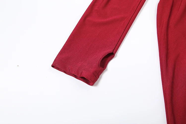 Fur Cut Out Wet Look Bodysuit