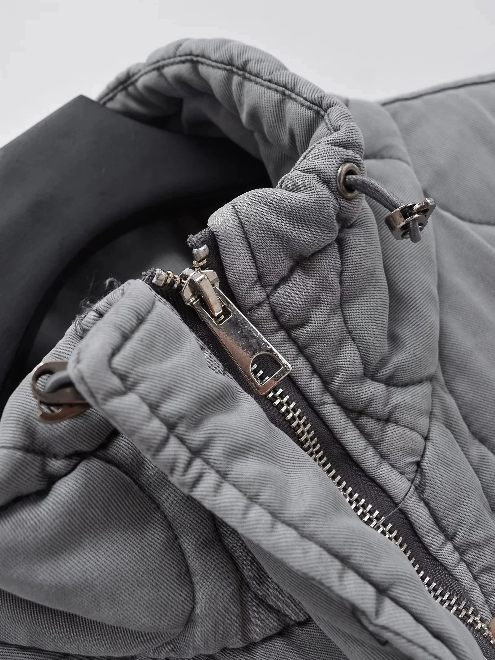 Grey Quilted Gilet - Festigal