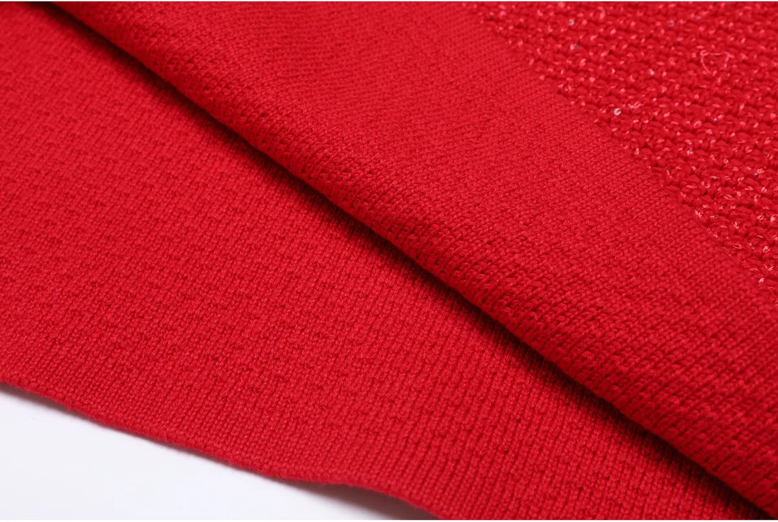 Long Sleeved Bow A-Line Dress