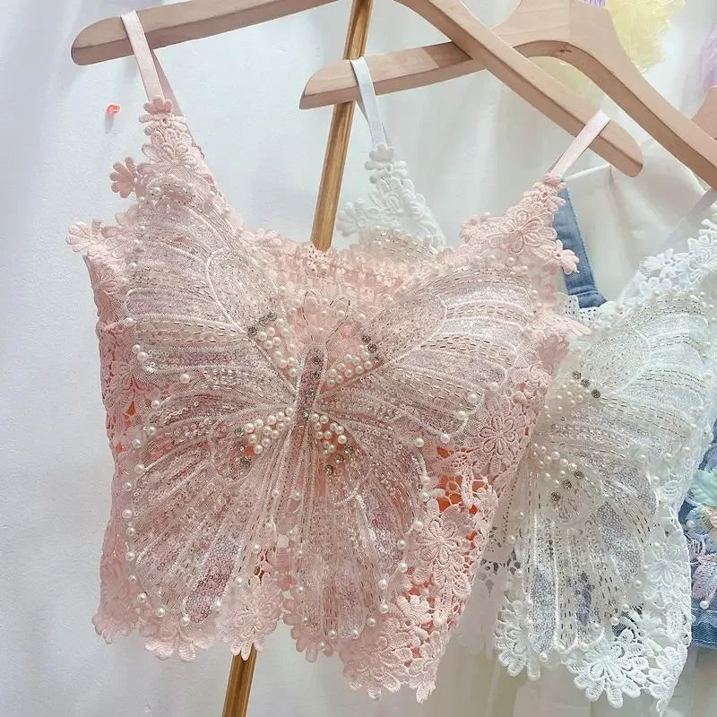 Lace Butterfly Top - Festigal