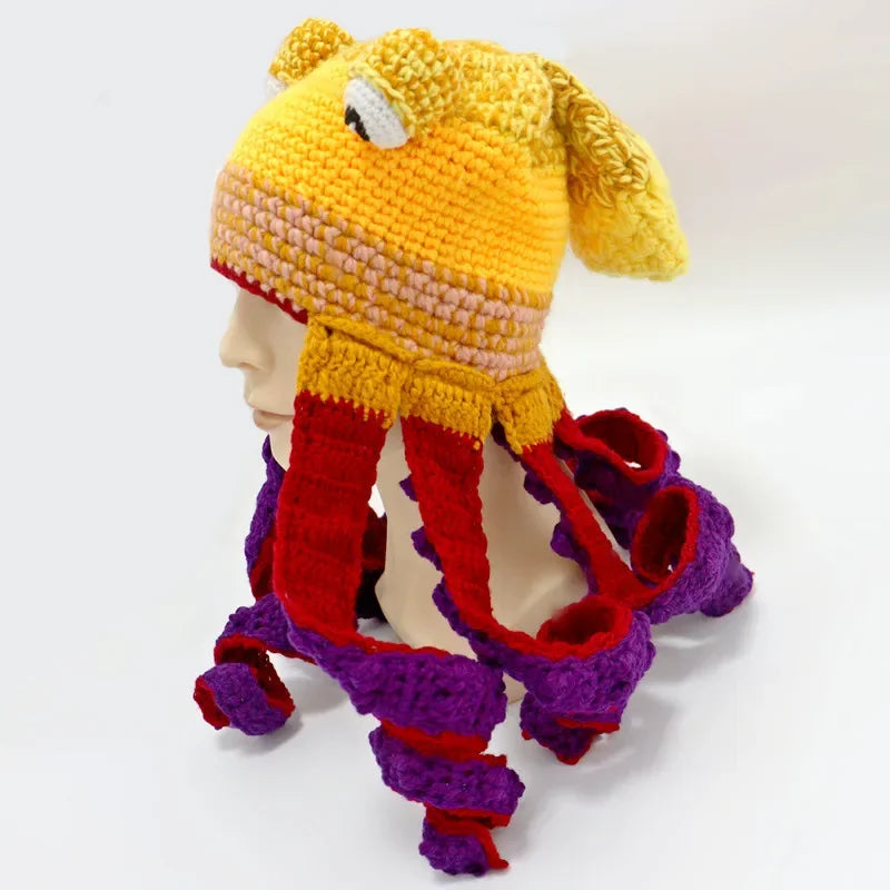 Crochet Octopus Hat - Festigal