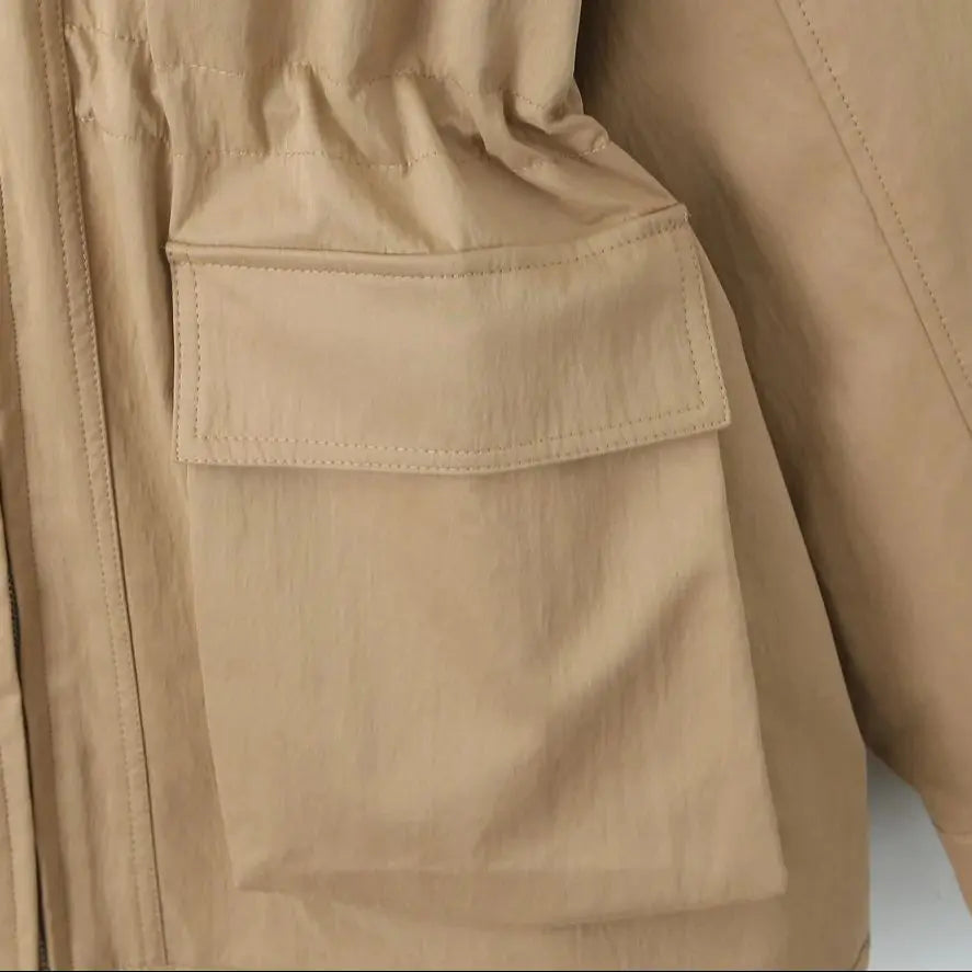 Khaki Safari Jacket - Festigal