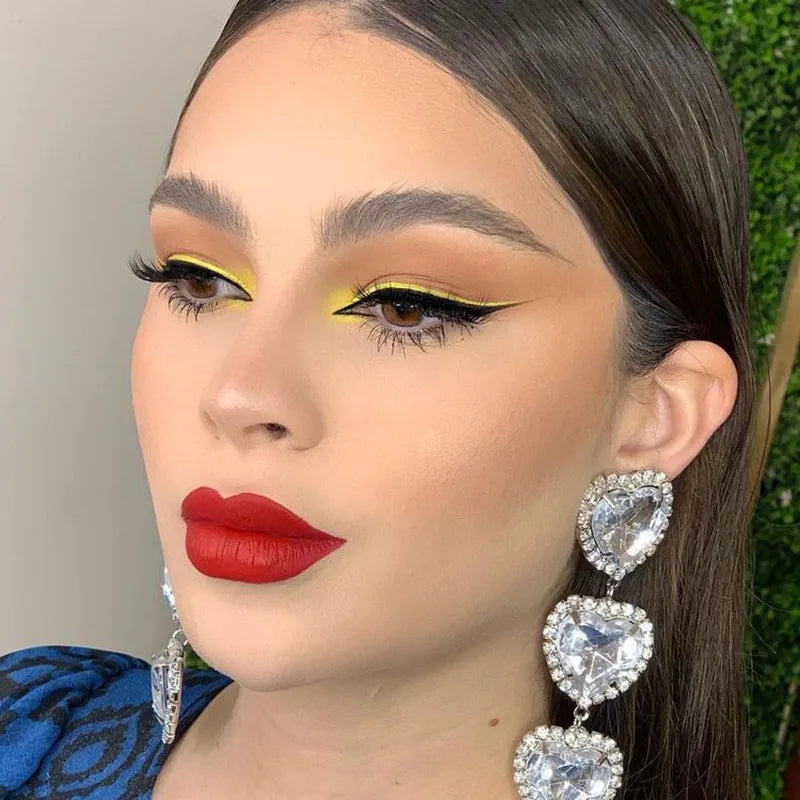 Heart Dangle Earrings - Festigal