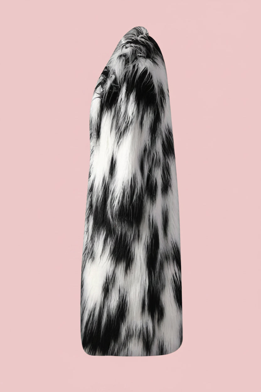 Multicoloured Yeti Coat