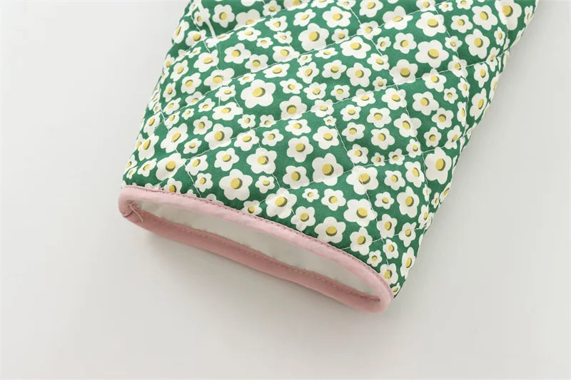 Floral Contrast Tapestry Jacket - Festigal