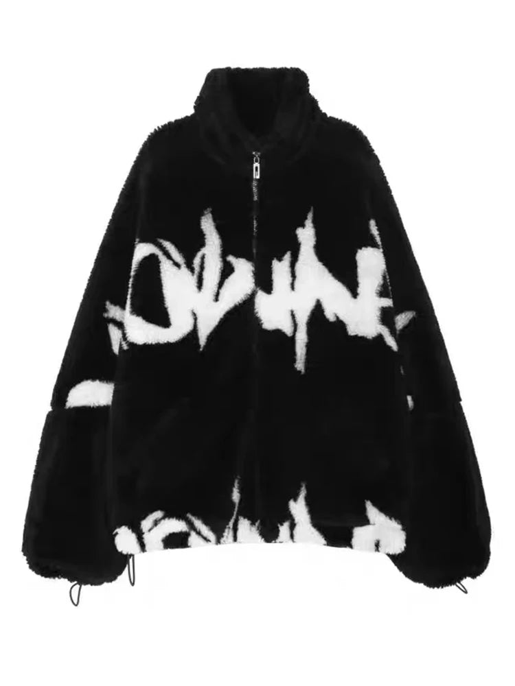 Men's Graffiti Fleeced Jacket - Festigal