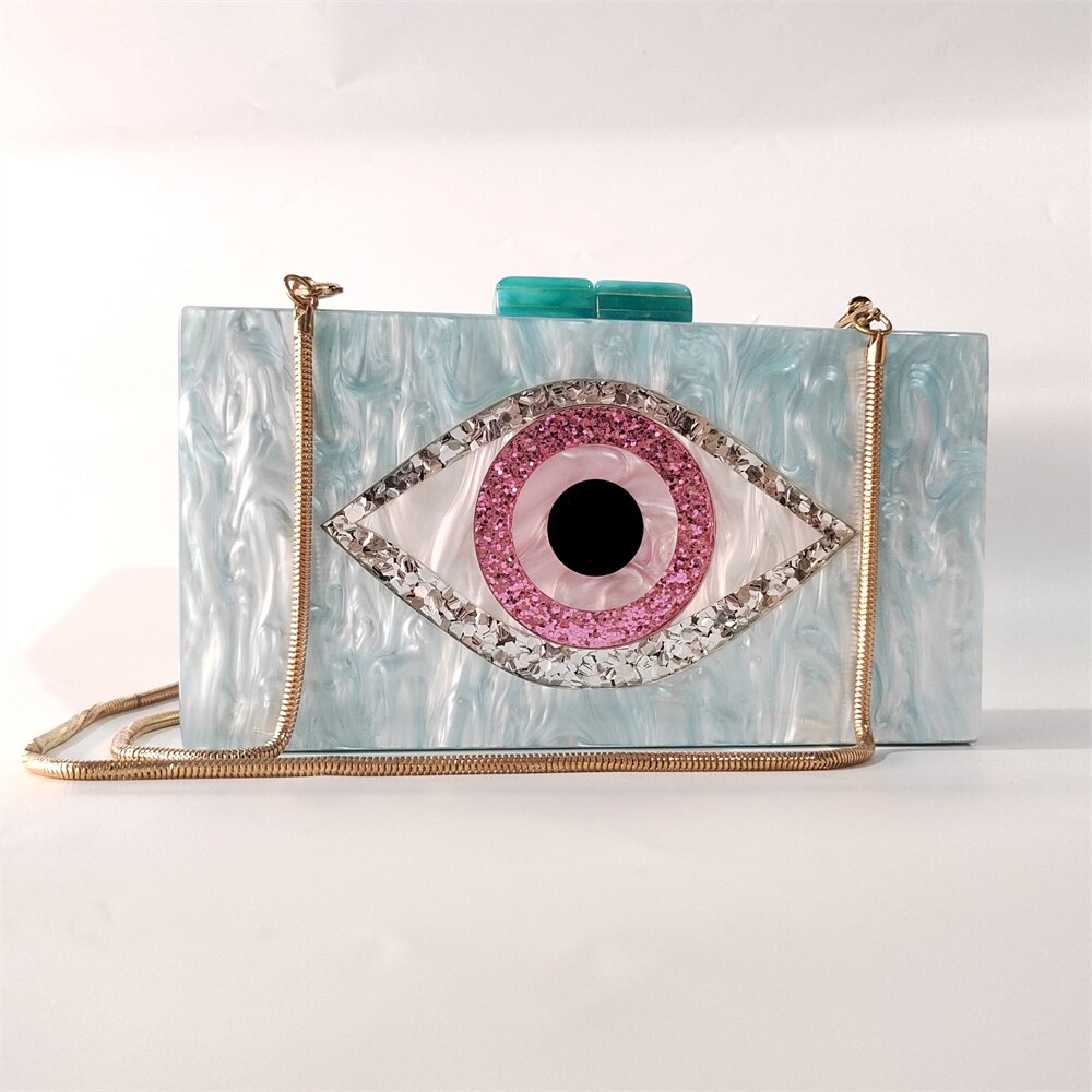 Pastel Acrylic Eye Clutch - Festigal