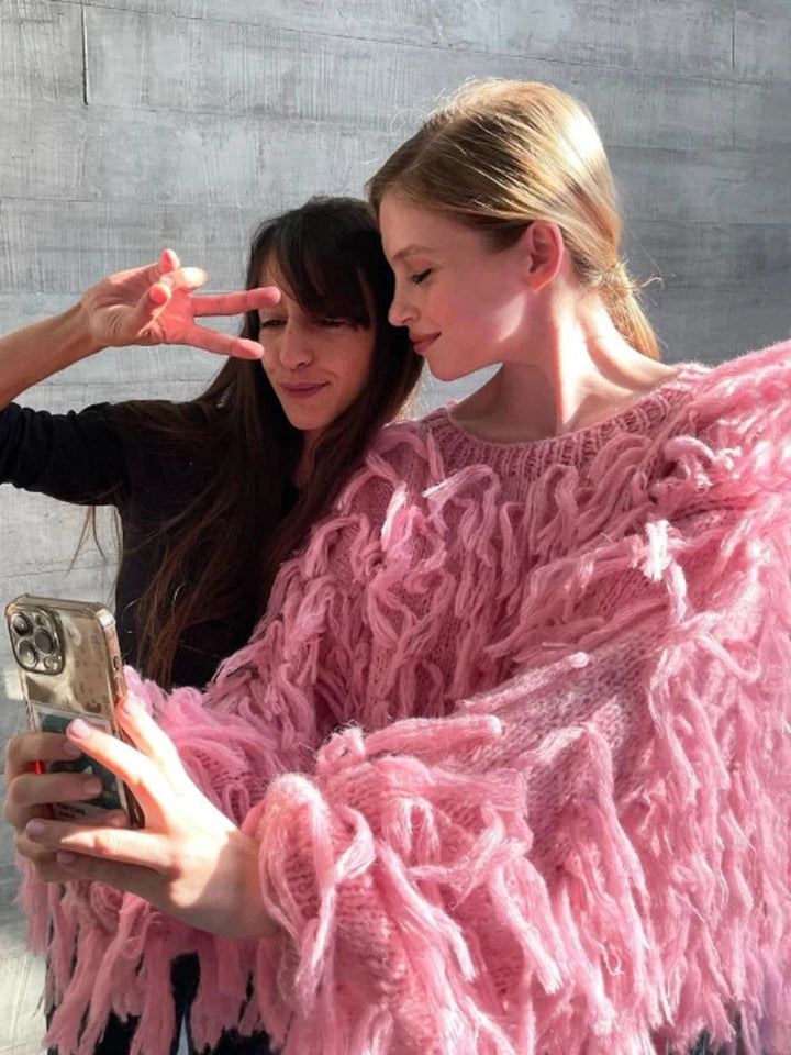 Exaggerated Tassel Sweater - Festigal