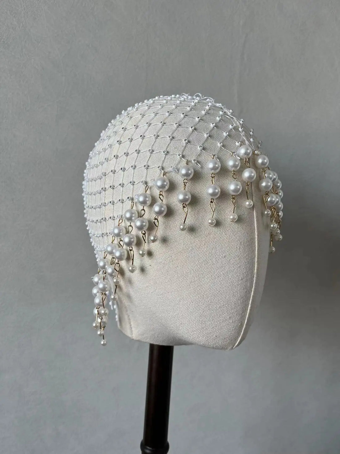 Pearl Net Tassel Hair Accessory - Festigal