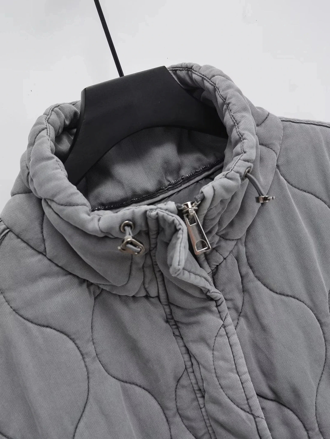 Grey Quilted Gilet - Festigal