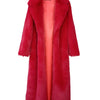 Faux Fur Long Coat - Festigal