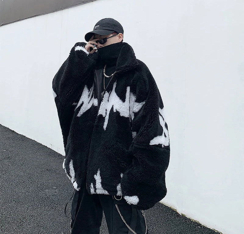 Men's Graffiti Fleeced Jacket - Festigal