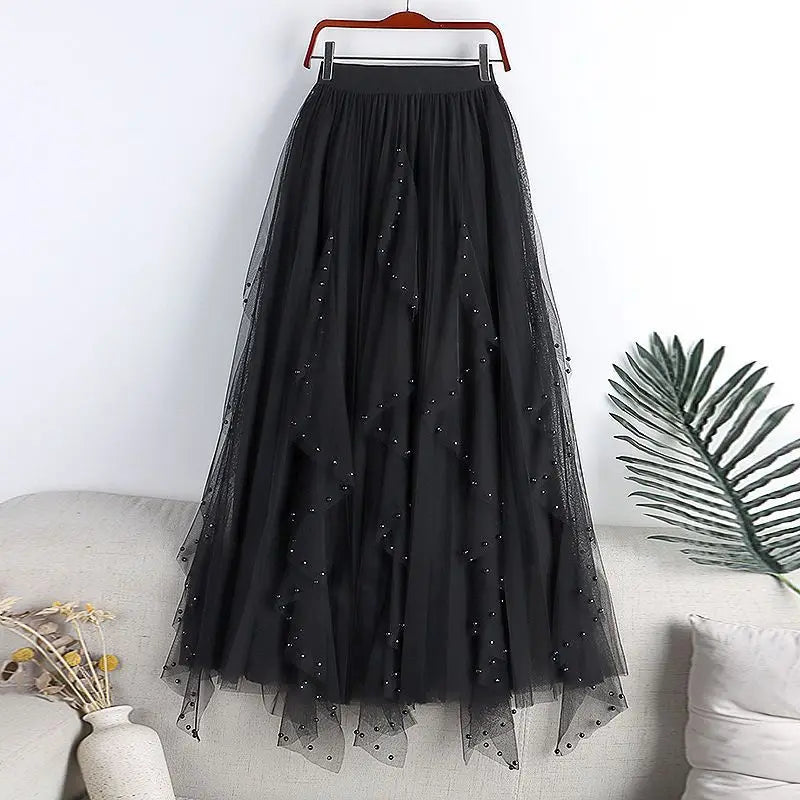 Zig Zag Mesh Skirt - Festigal