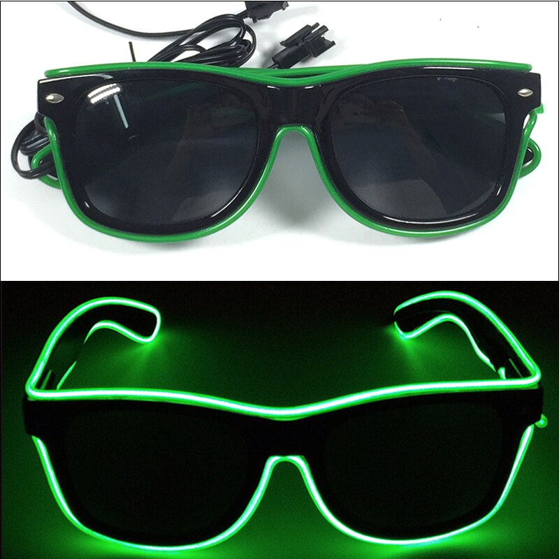 Futuristic Science Tech Colour Change Glasses - Festigal