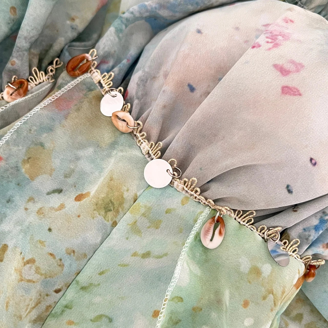 Beach Ruffle Maxi Dress