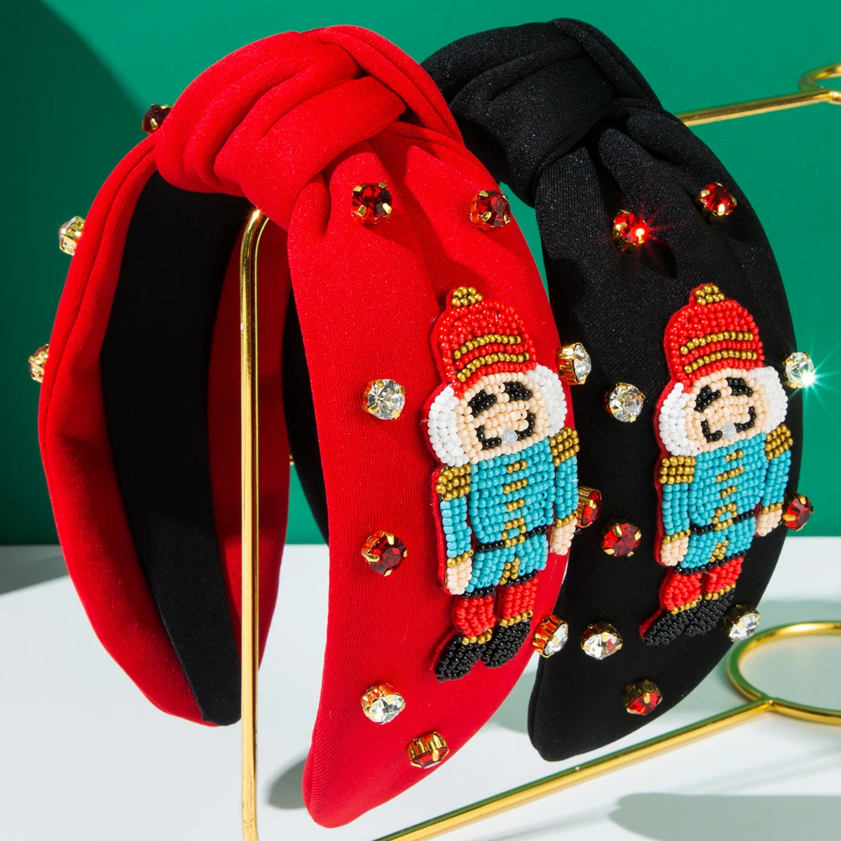 Christmas Rice Bead Hairband