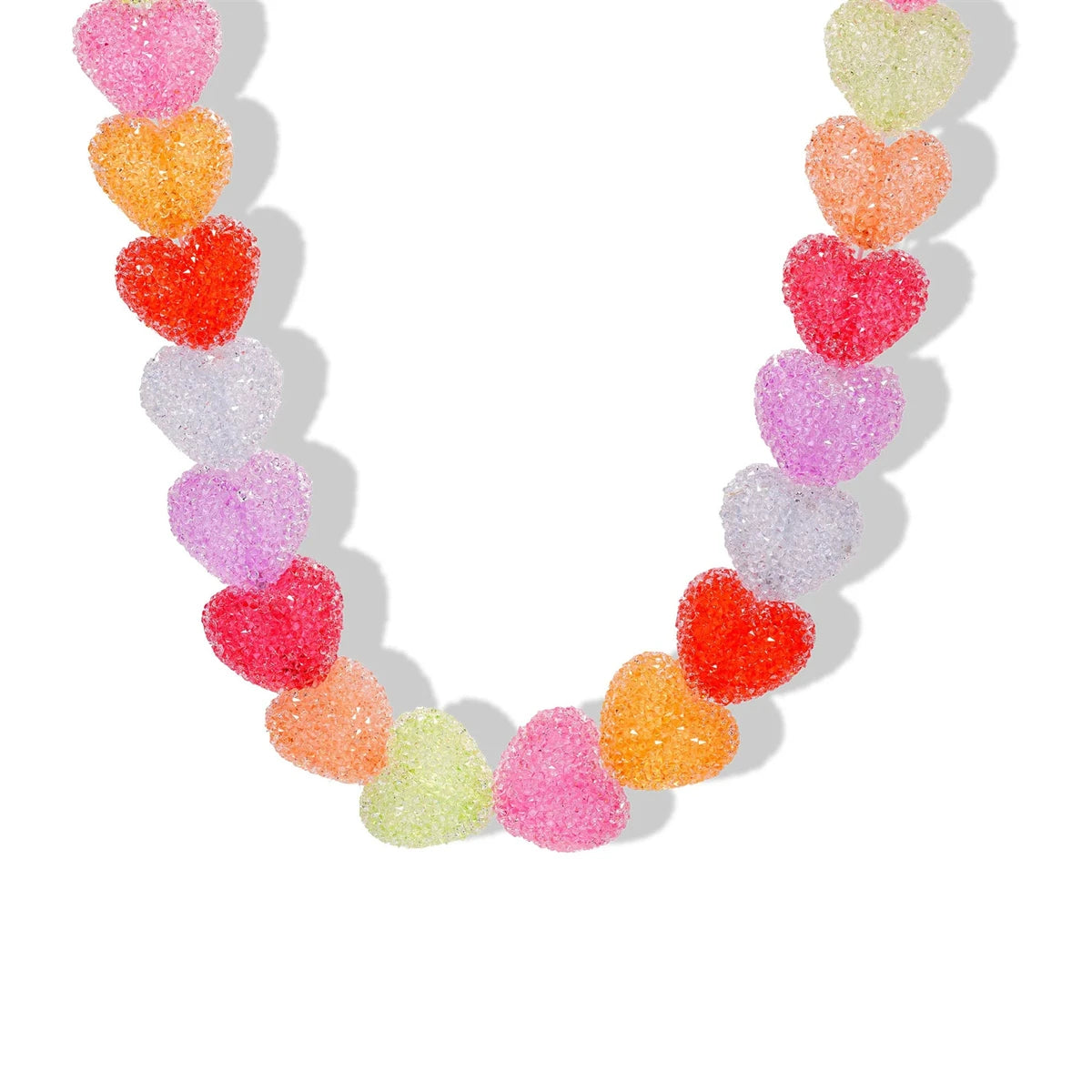 Fruit Pastille Candy Heart Necklace - Festigal