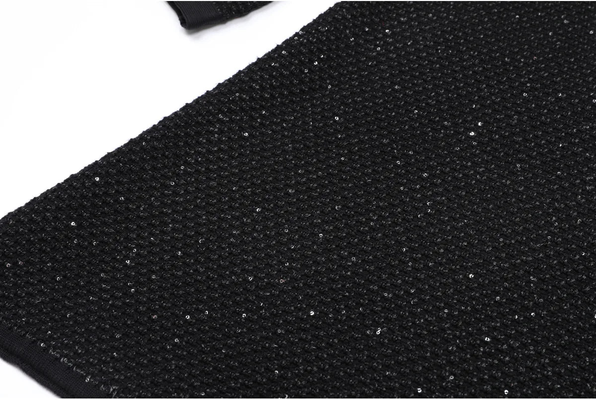 Long Sleeved Bow A-Line Dress