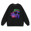 Grunge Abstract Face Jumper - Festigal