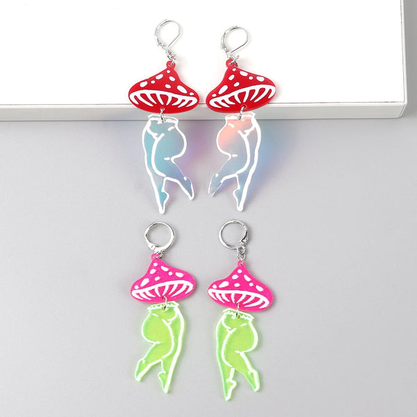 Mushroom Lady Earrings