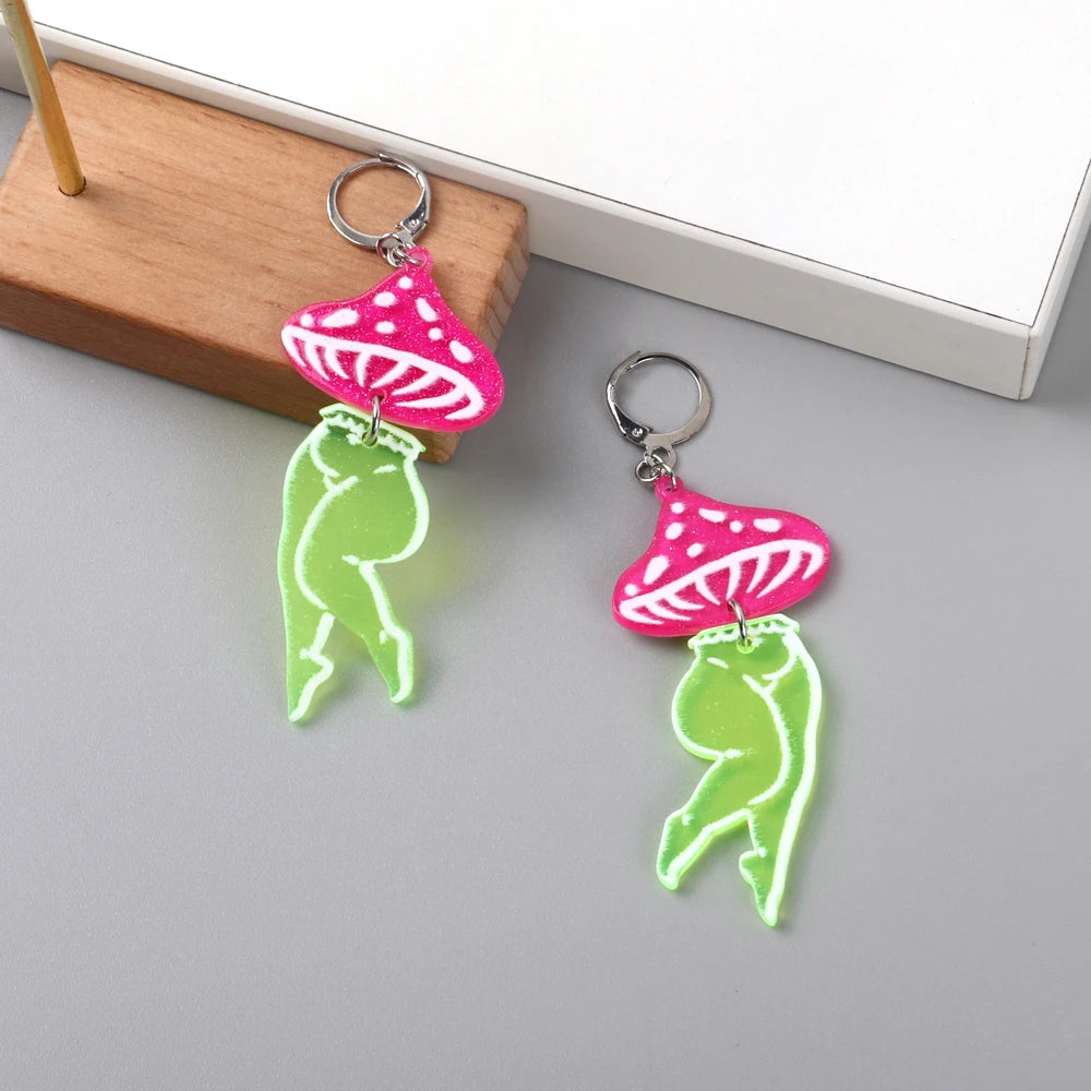 Mushroom Lady Earrings - Festigal