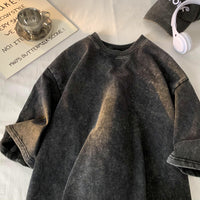 Oversized Acid Washed T Shirt - Festigal