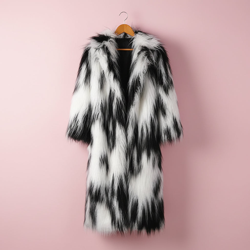 Multicoloured Yeti Coat