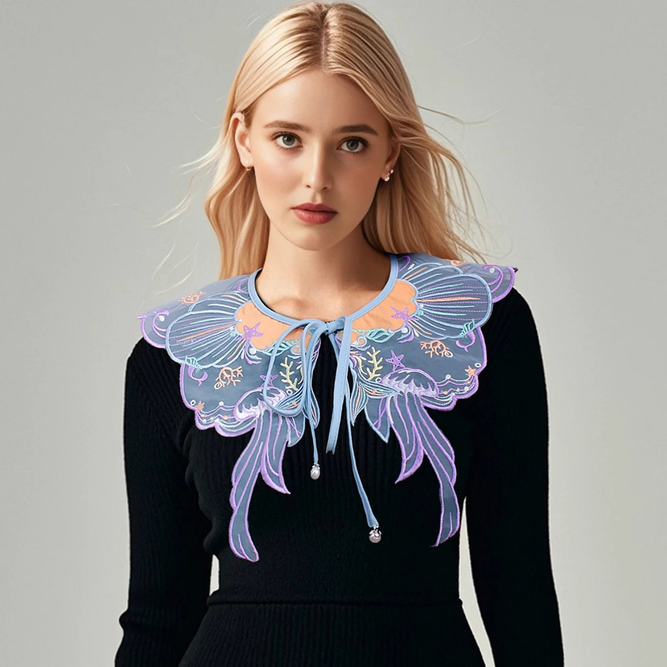 Butterfly Lace Up Collar - Festigal